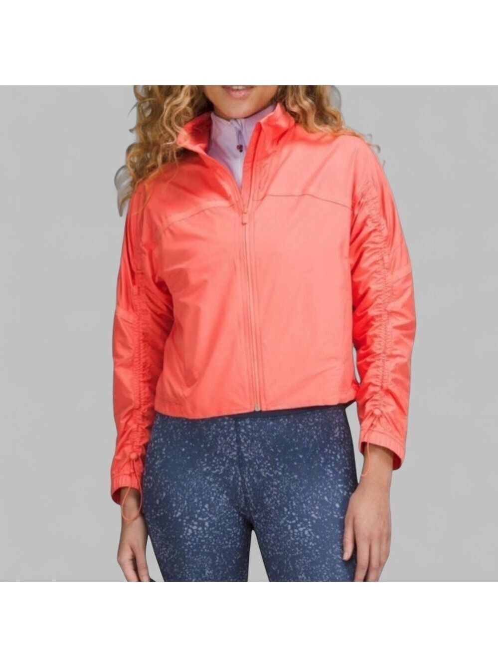 Lululemon Lightweight Cropped Track Jacket
Raspberry Cream Size 8 NWOT - Picture 6 of 15